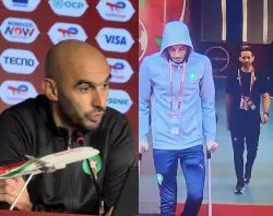 بالفيديو..الركراكي يؤكد نهاية مشوار أوناحي في الكان ويكشف طبيعة إصابته
